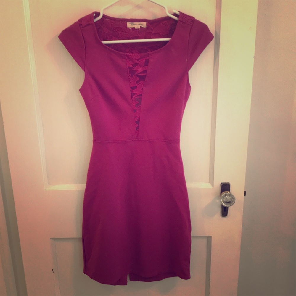 Black Swan bodycon dress